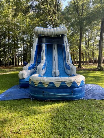 18' Ocean Wave with splash pad 18' Ocean Wave with splash pad