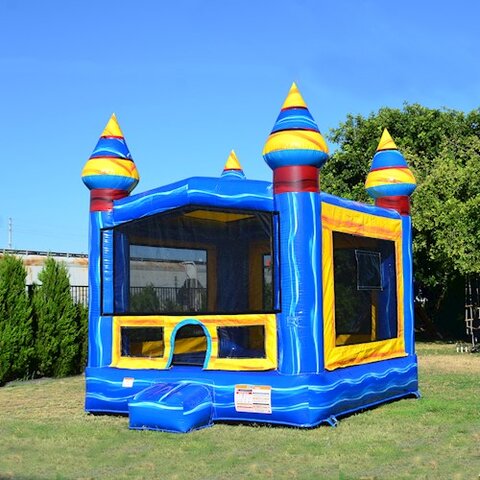 Blue Arctic Bounce House Blue Arctic Bounce House